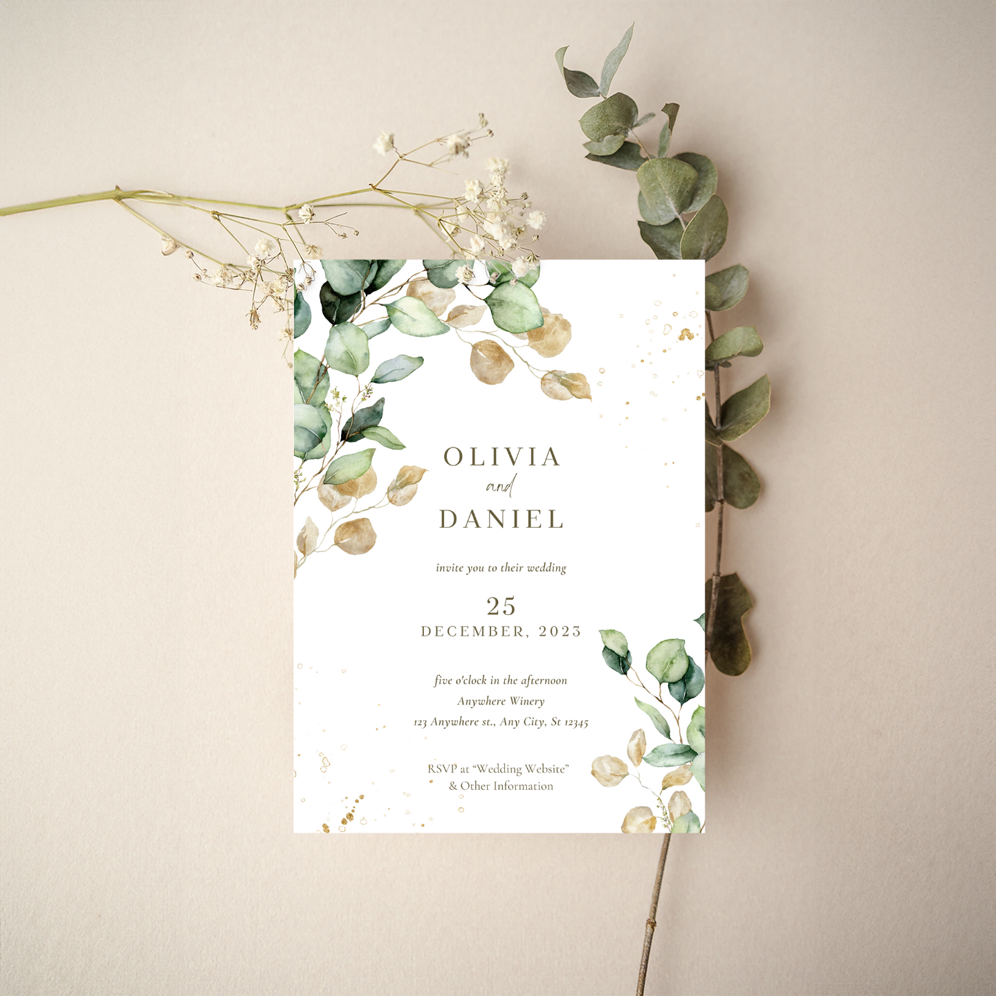 Invitation - BOHO Style 12