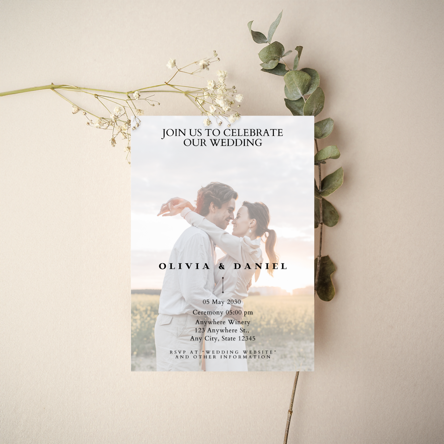 Invitation - Contemporary Style 1