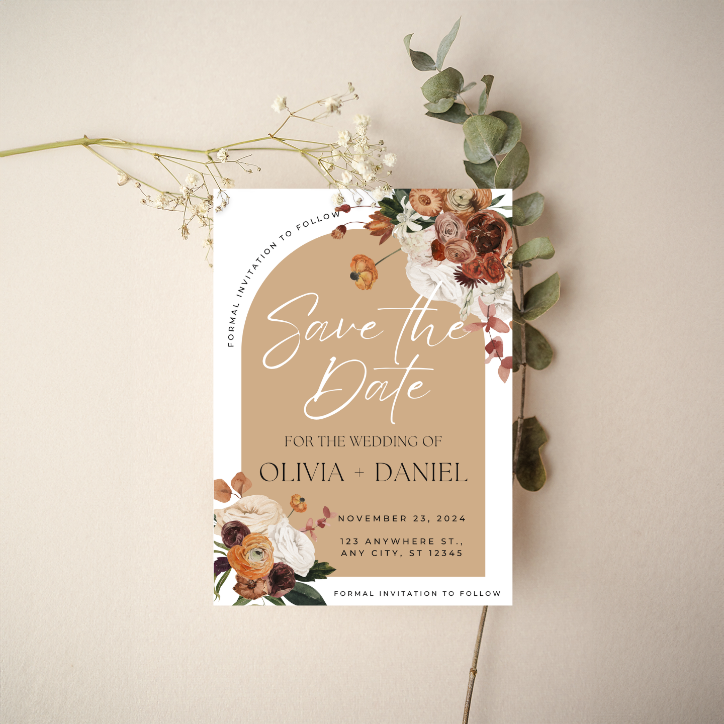 Save the Date - BOHO Style 6