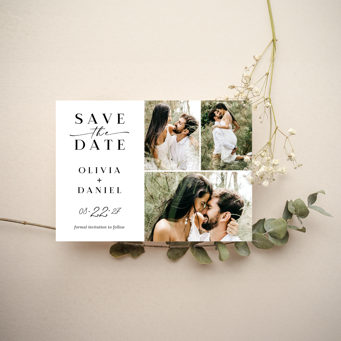 Save the Date - Contemporary Style 6