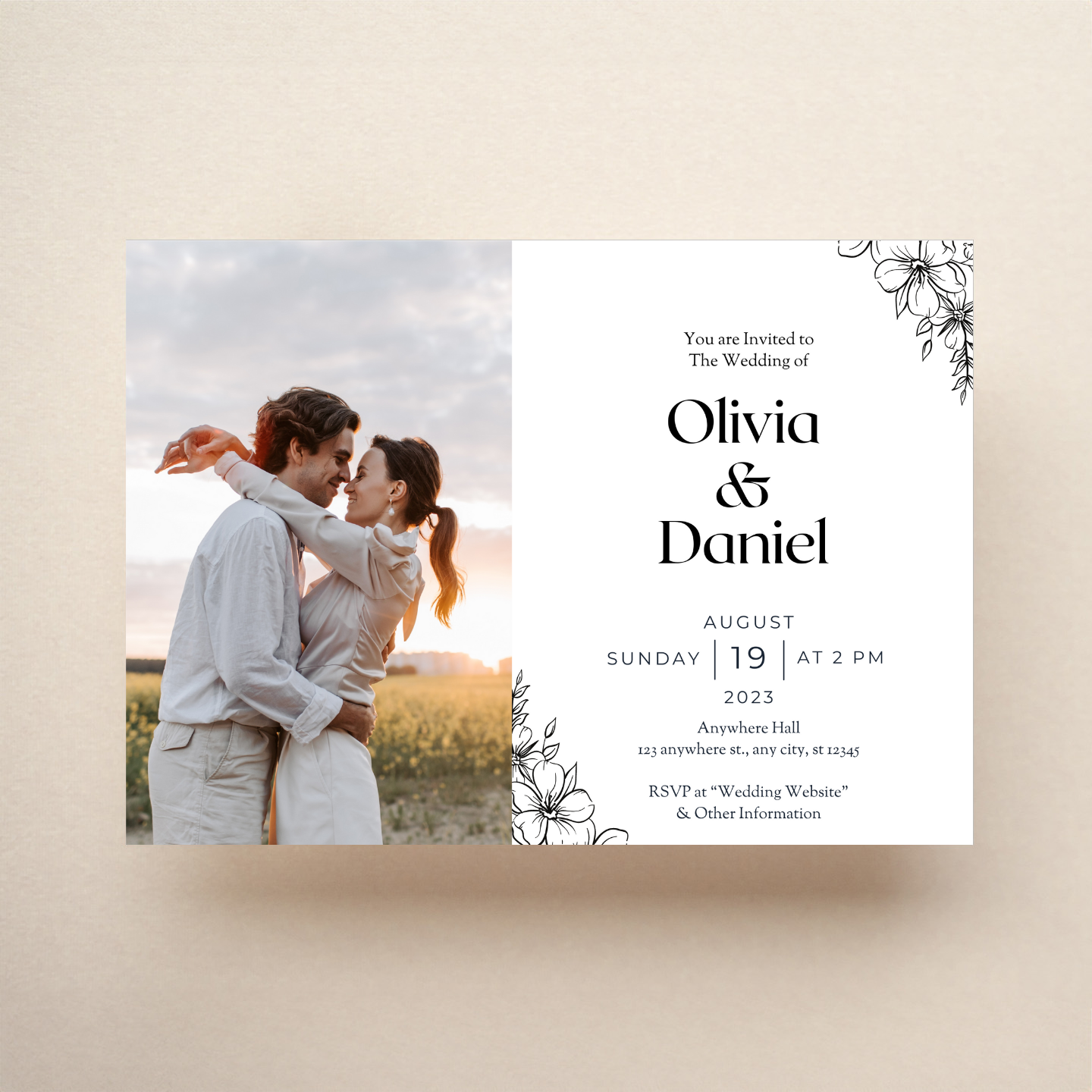 Invitation - Modern Minimal Style 6