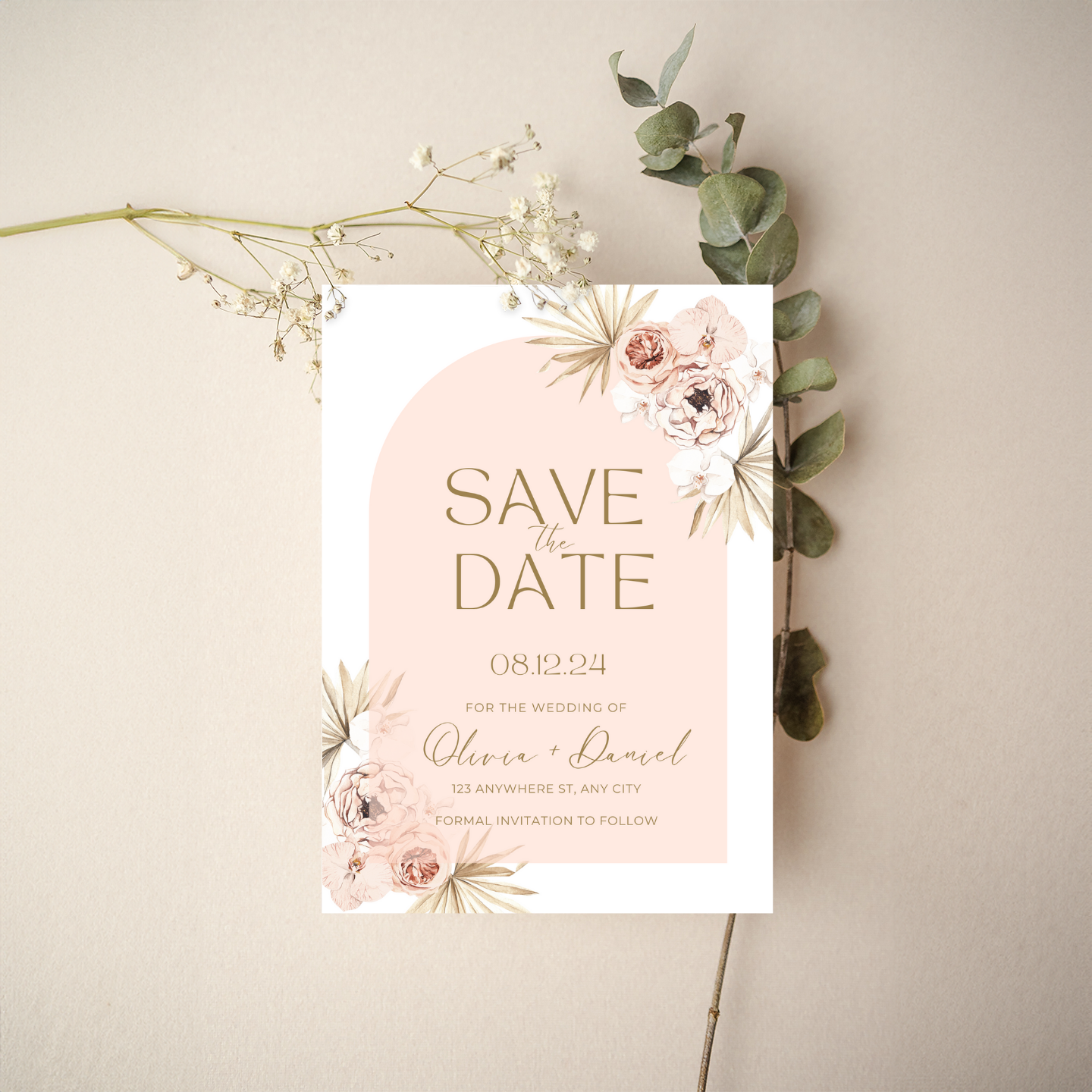 Save the Date - BOHO Style 2
