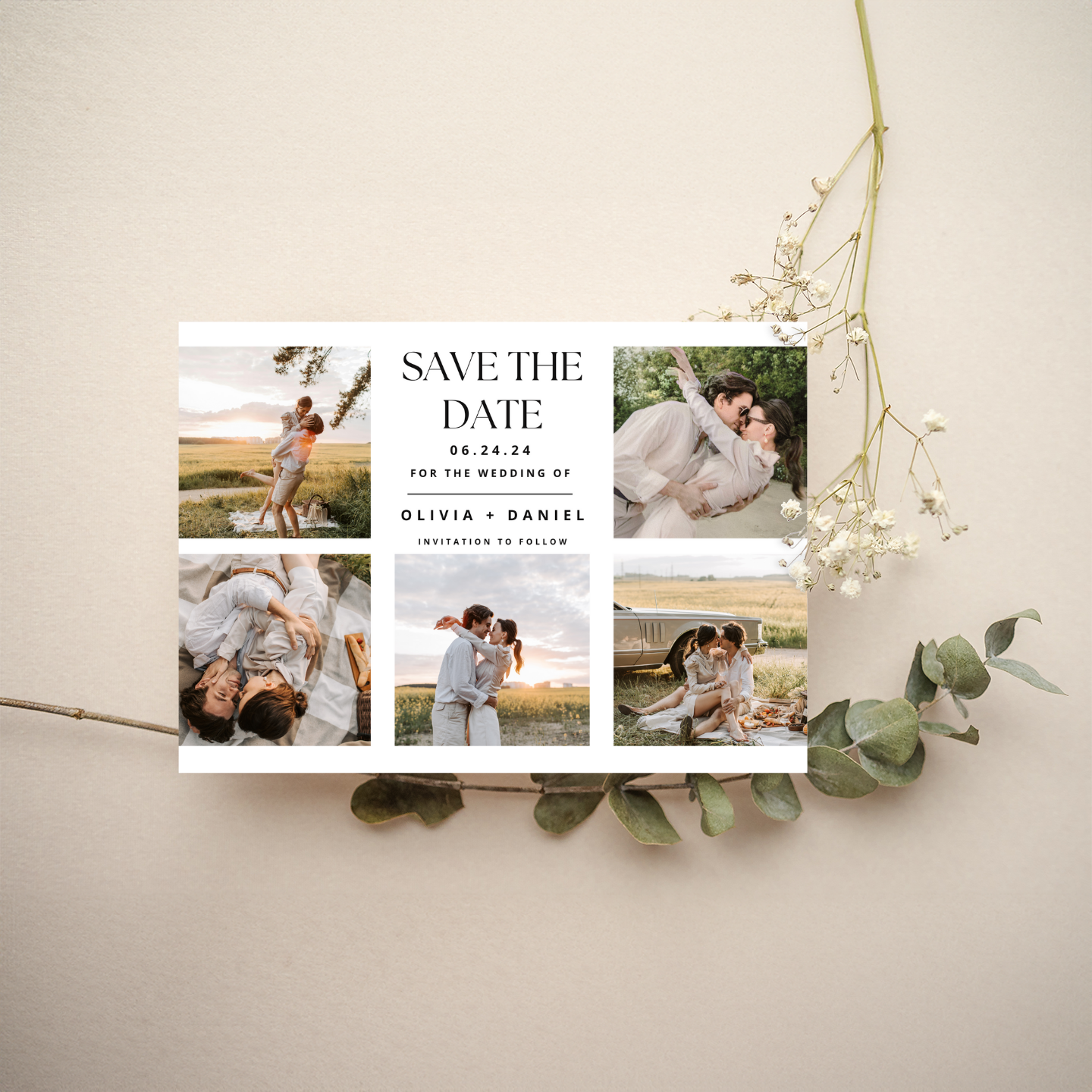Save the Date - Contemporary Style 7