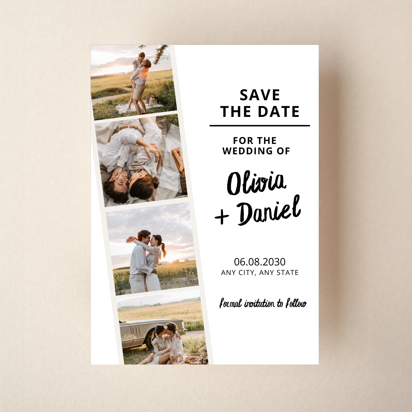 Save the Date - Contemporary Style 9