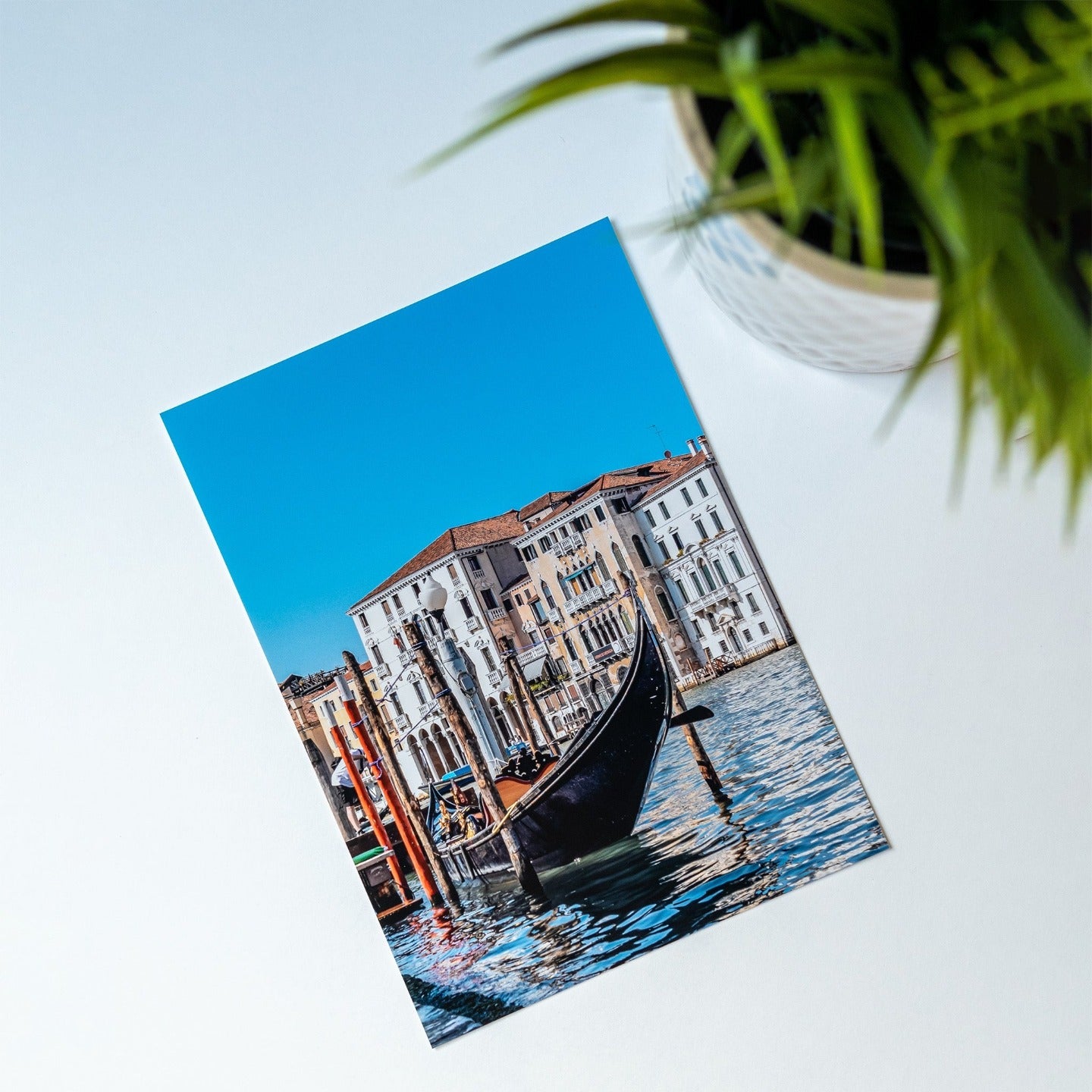 Premium lifestyle photo print, portrait, gondola 4x6