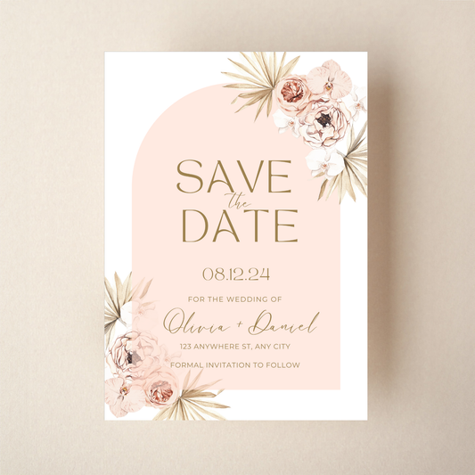 Save the Date - BOHO Style 2