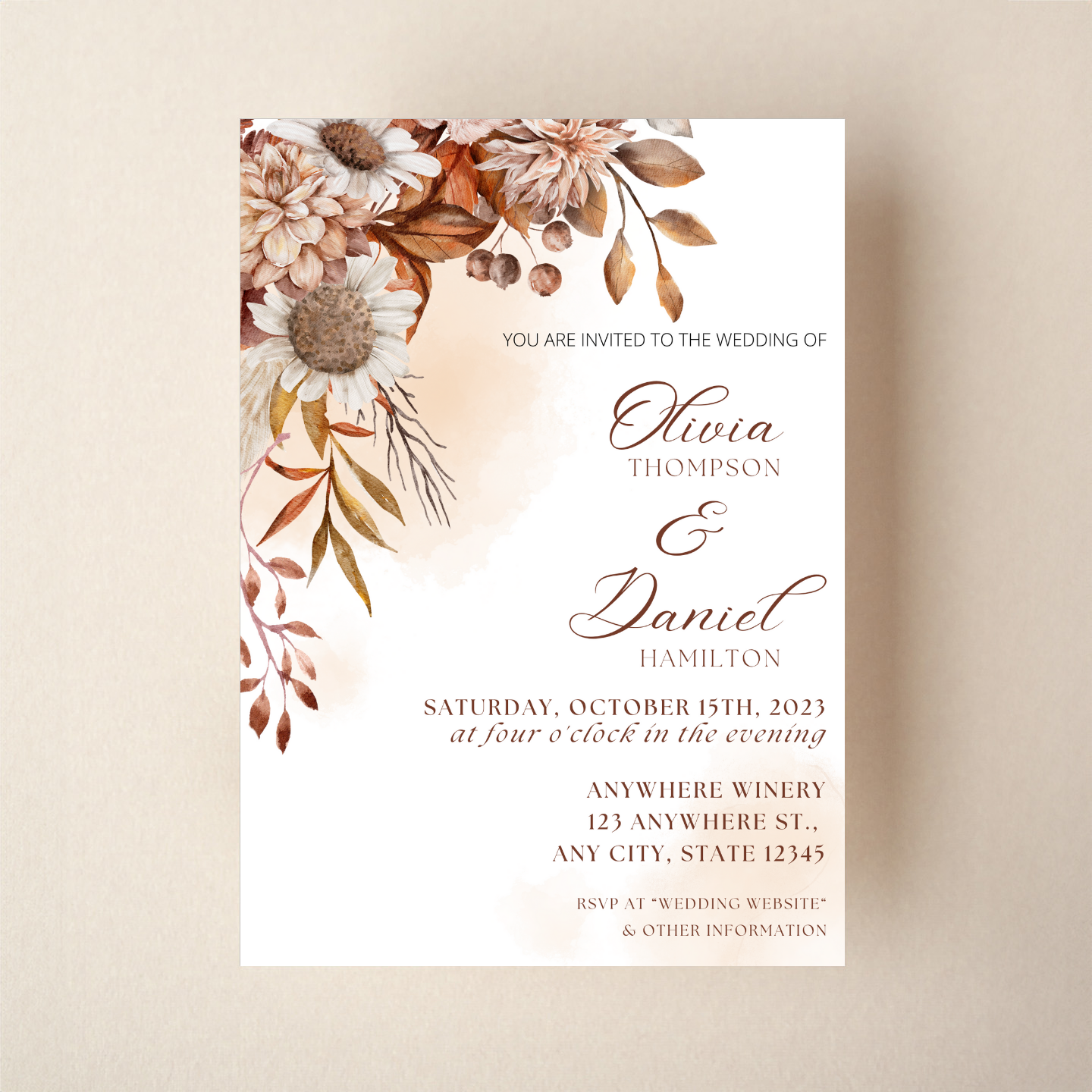 Invitation - BOHO Style 2