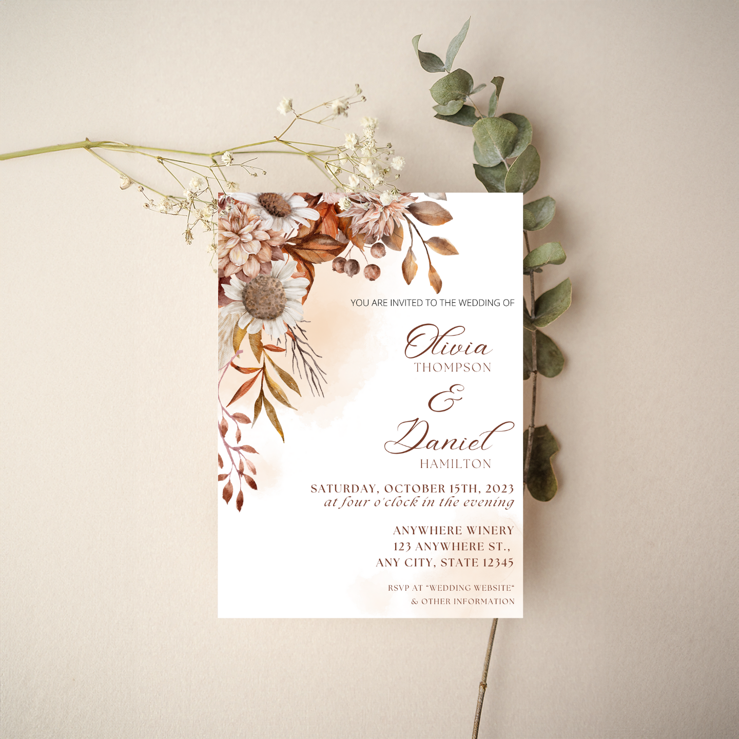 Invitation - BOHO Style 2