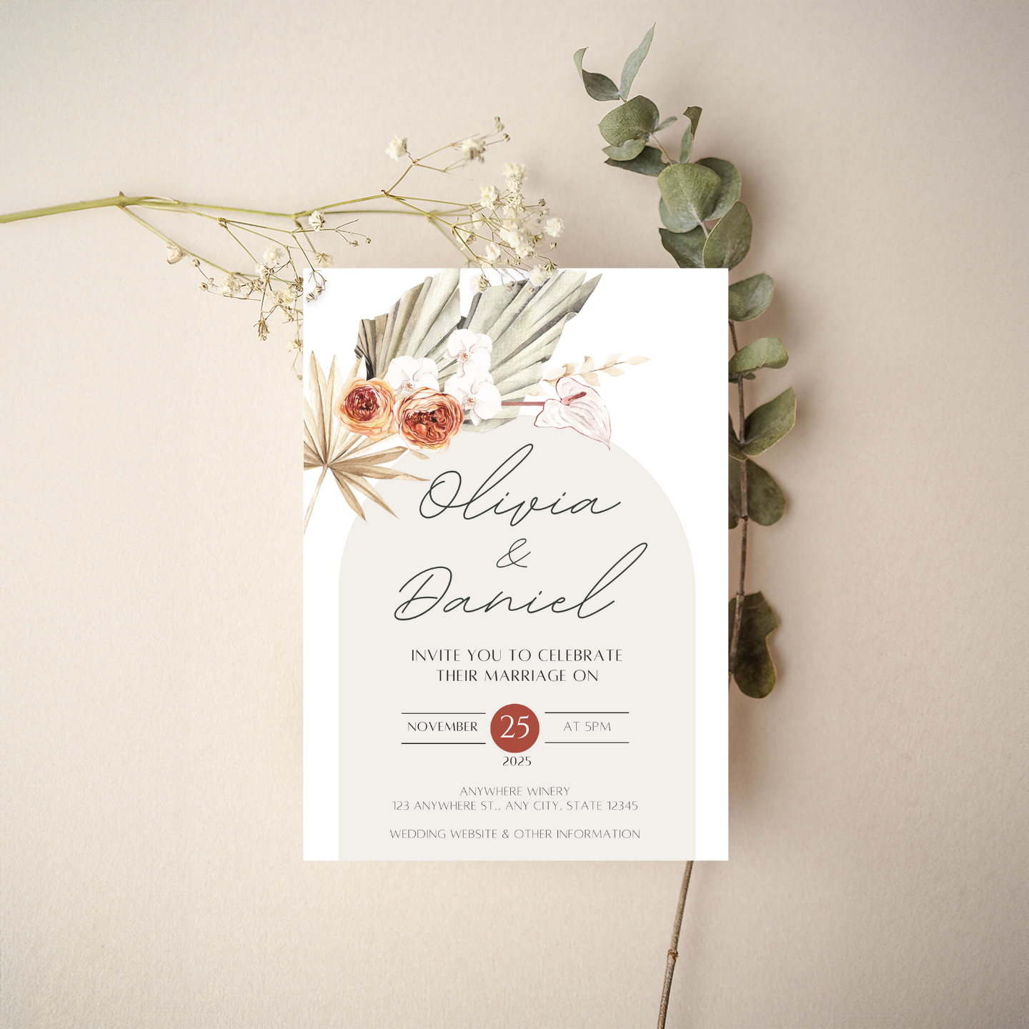 Invitation - BOHO Style 3