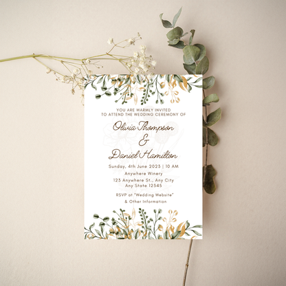 Invitation - BOHO Style 7