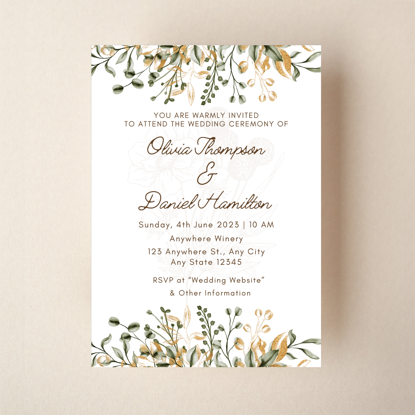 Invitation - BOHO Style 7