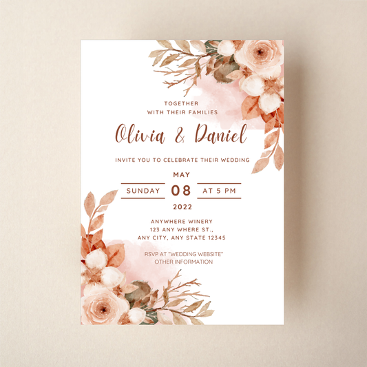 Invitation - BOHO Style 9